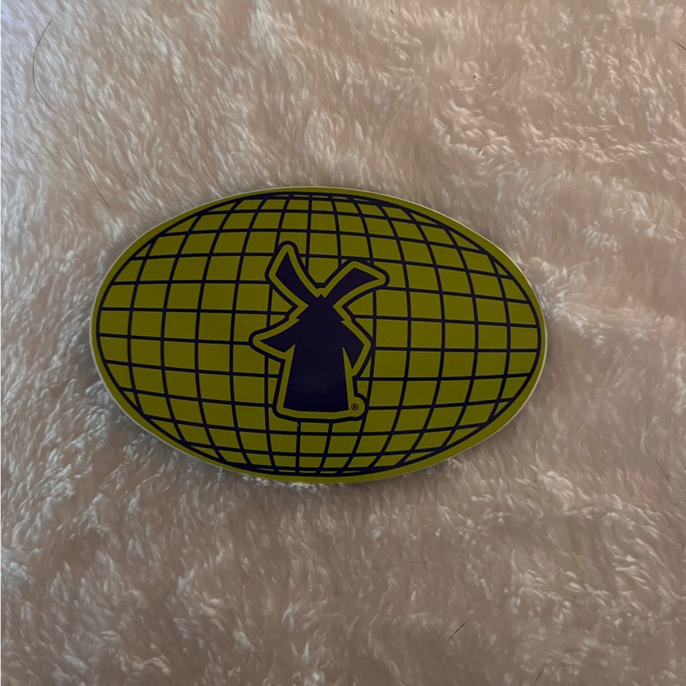 Dutch Bros Sticker Globe
